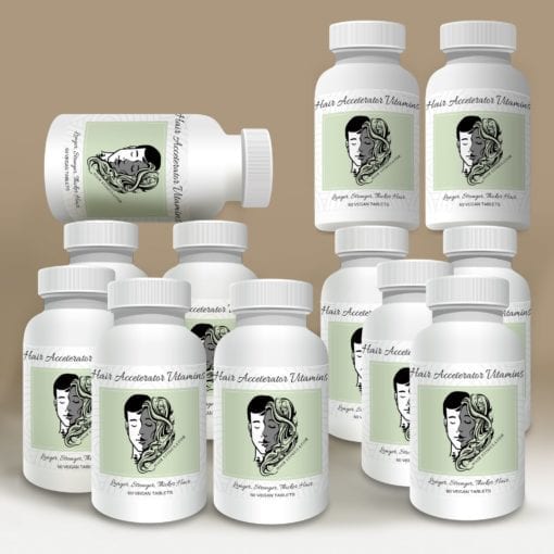Hair Accelerator Vitamins – 12 Month Supply